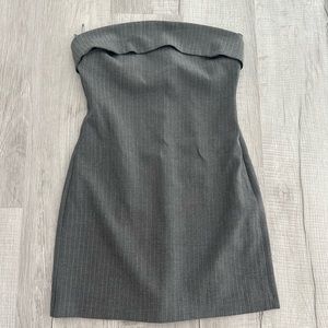 Zara strapless dress